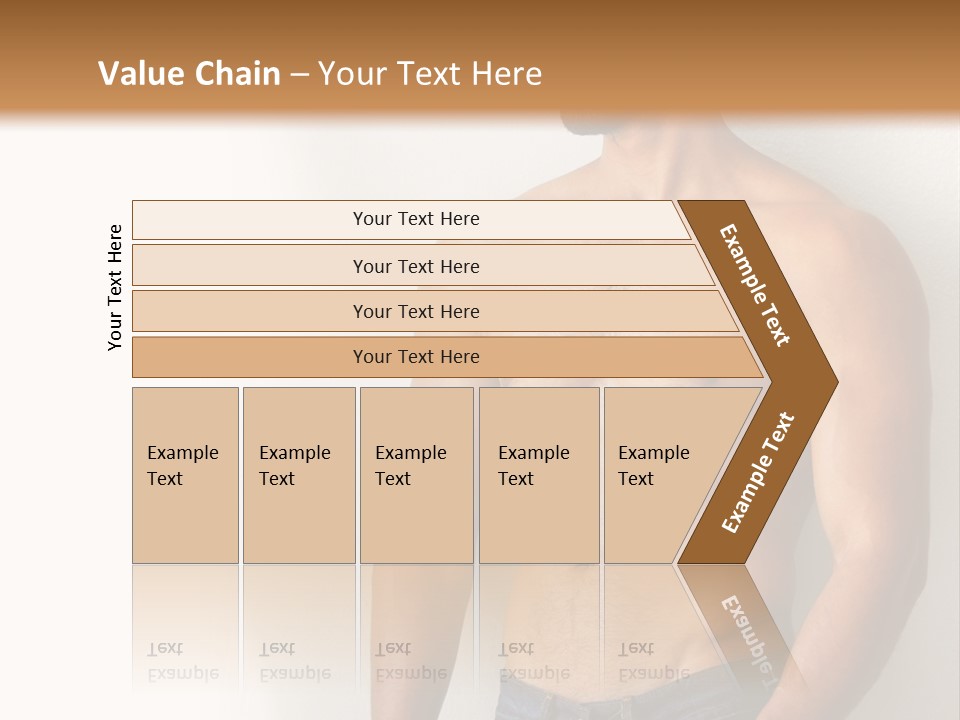 Romantic Muscle Alone PowerPoint Template