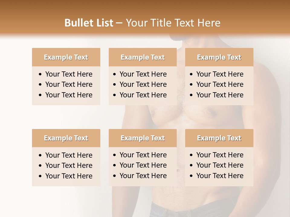 Romantic Muscle Alone PowerPoint Template