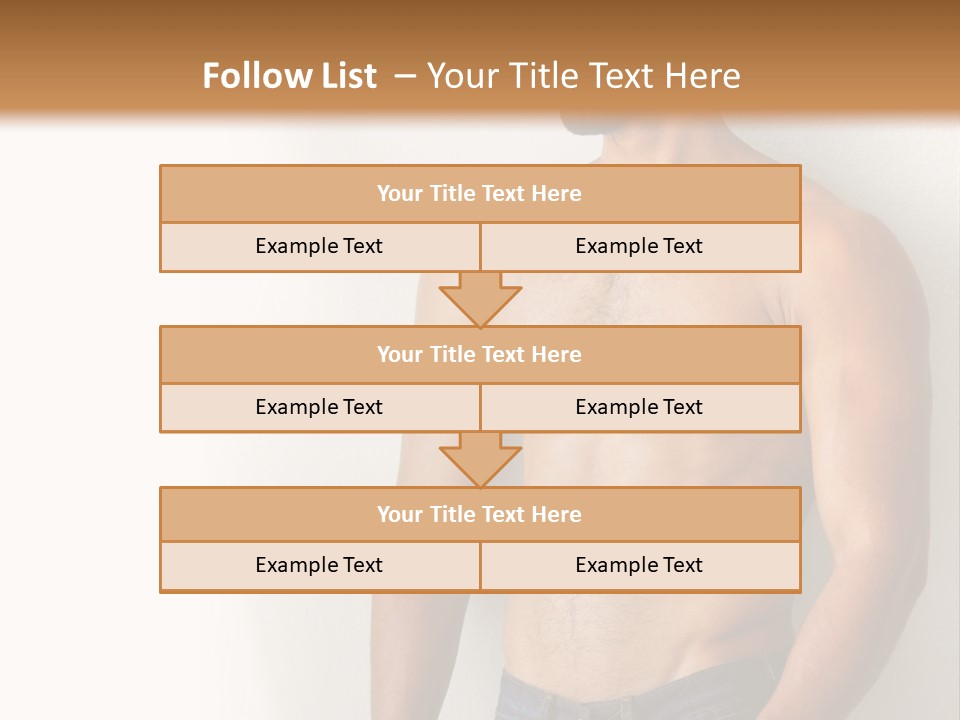 Romantic Muscle Alone PowerPoint Template