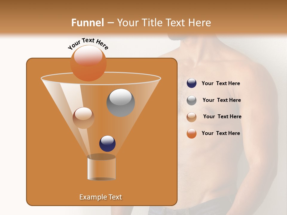 Romantic Muscle Alone PowerPoint Template