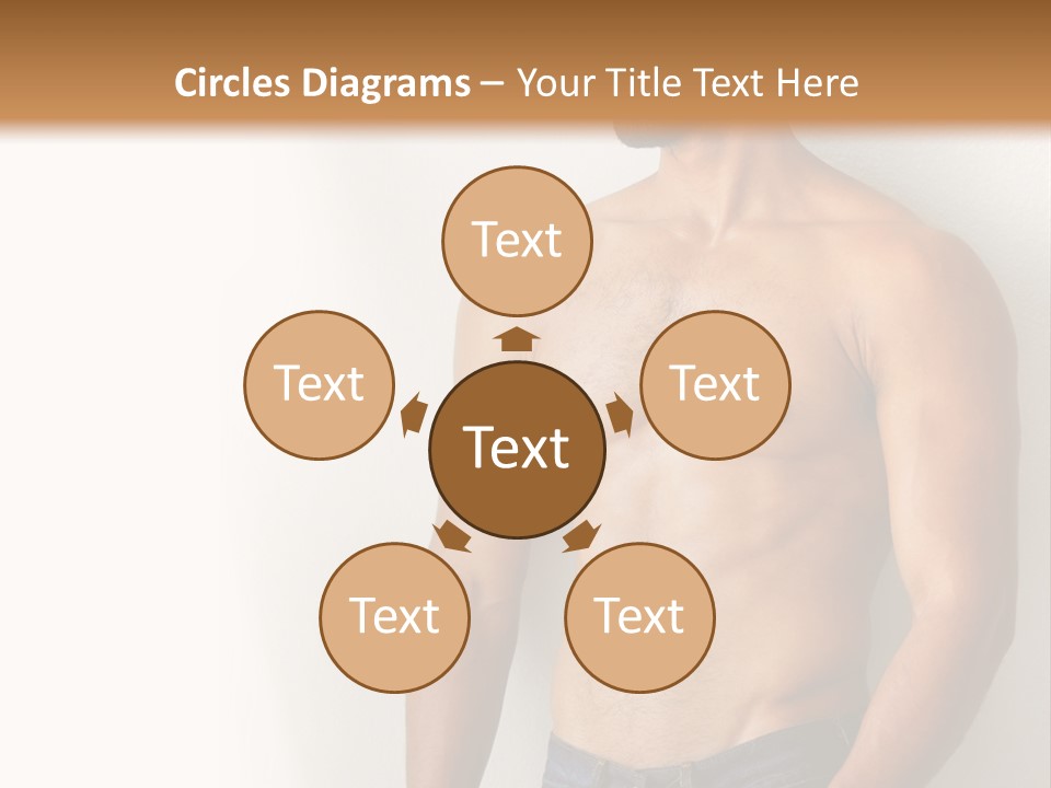 Romantic Muscle Alone PowerPoint Template