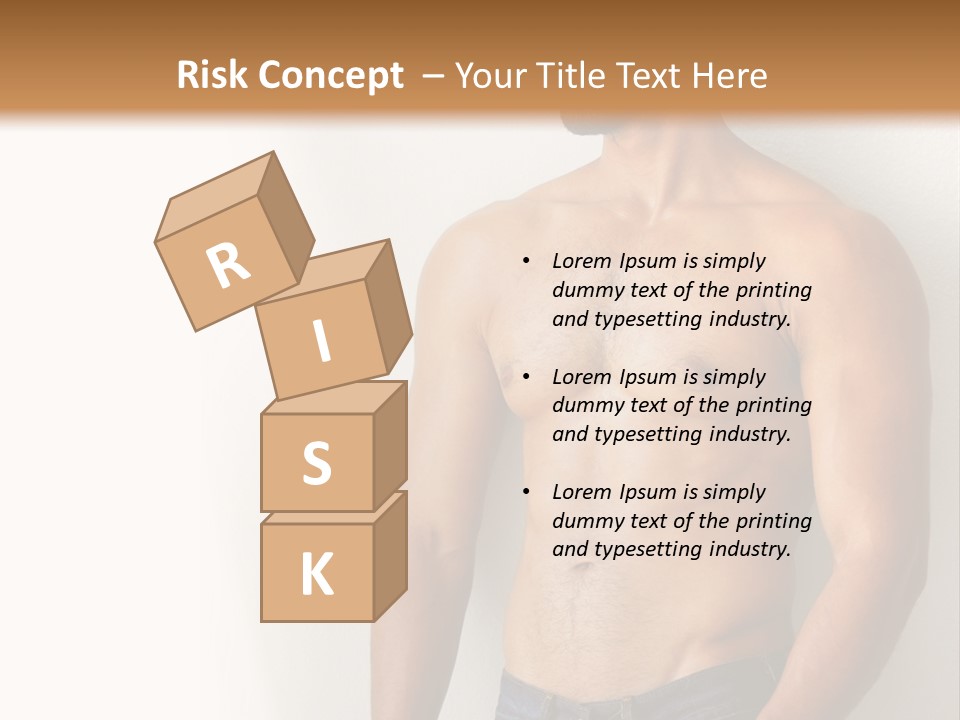 Romantic Muscle Alone PowerPoint Template