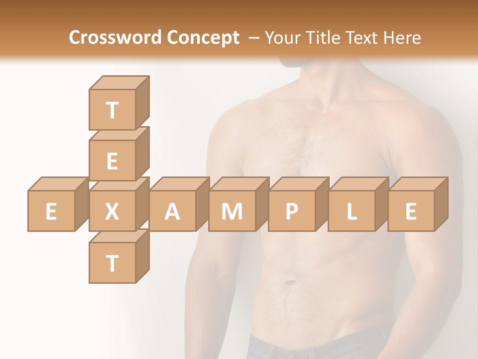 Romantic Muscle Alone PowerPoint Template
