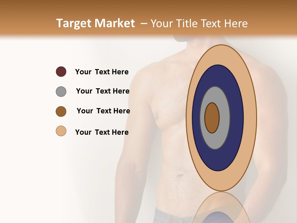 Romantic Muscle Alone PowerPoint Template