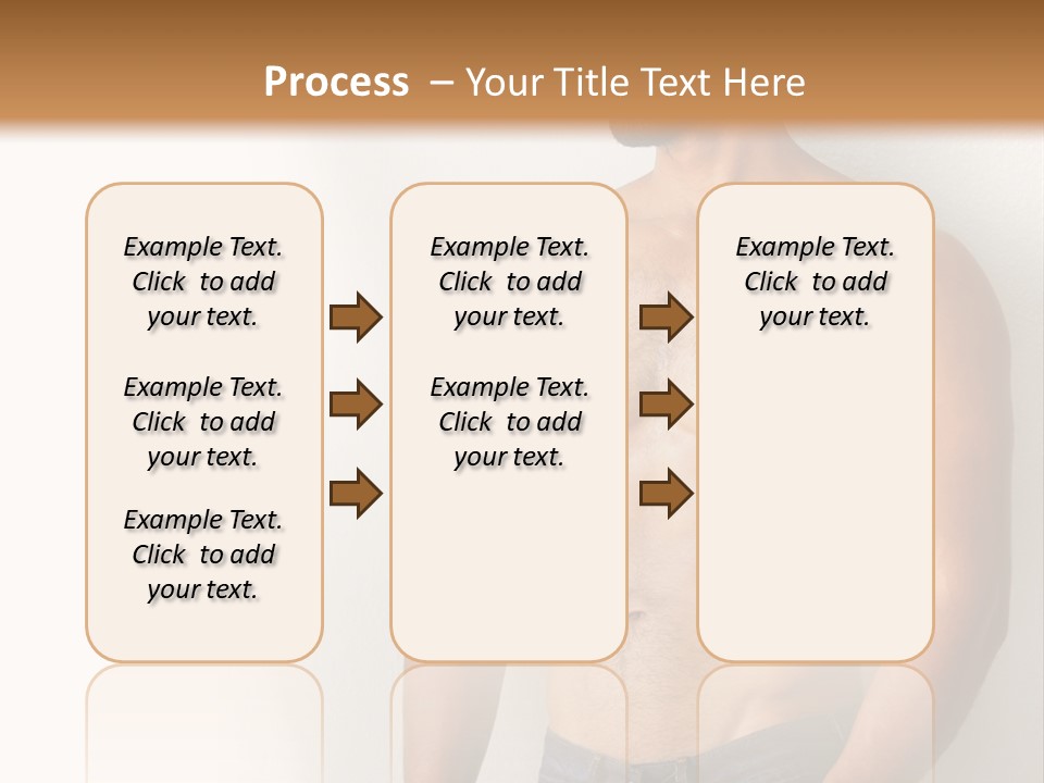 Romantic Muscle Alone PowerPoint Template