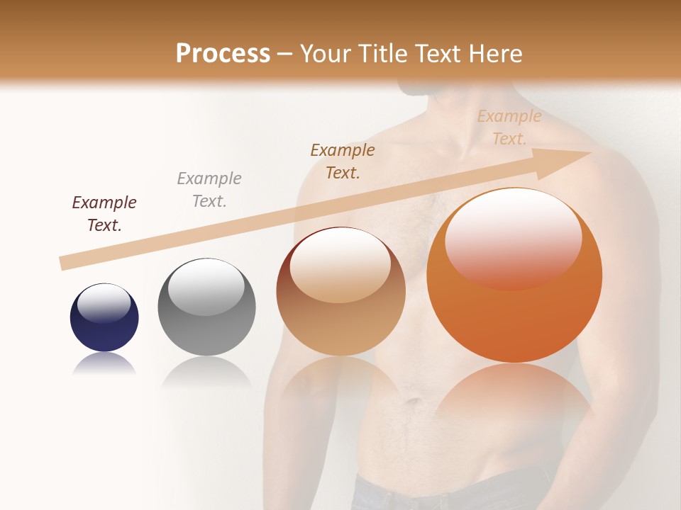 Romantic Muscle Alone PowerPoint Template