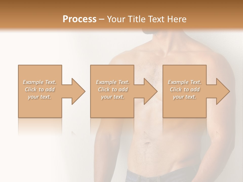 Romantic Muscle Alone PowerPoint Template