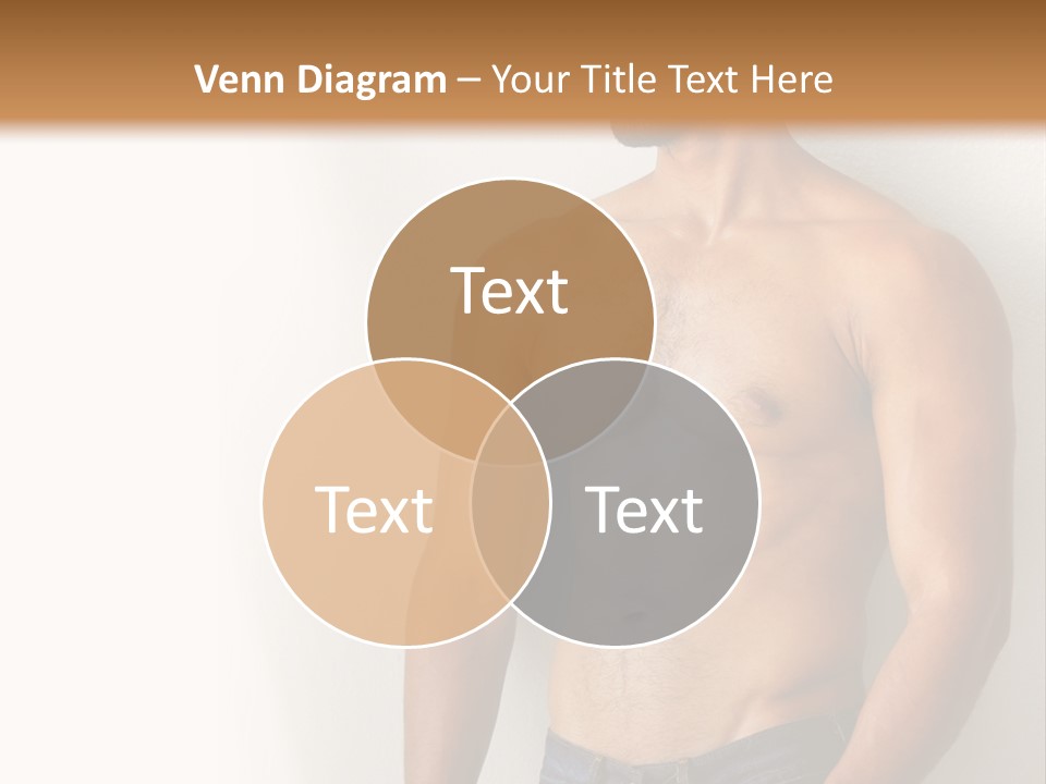 Romantic Muscle Alone PowerPoint Template