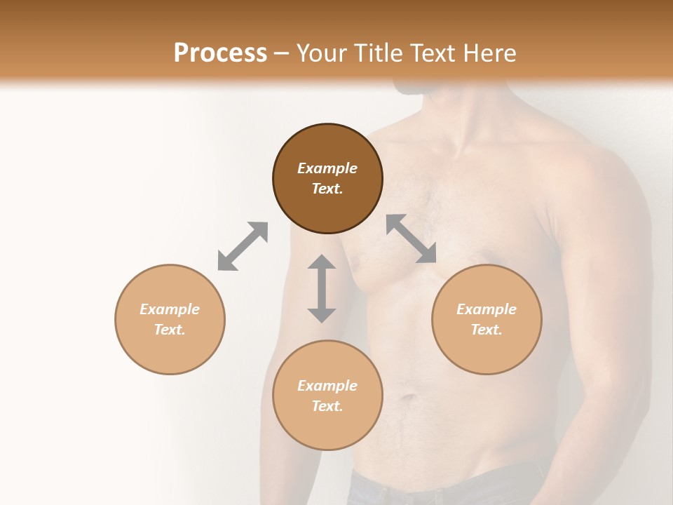 Romantic Muscle Alone PowerPoint Template