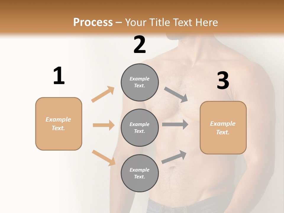 Romantic Muscle Alone PowerPoint Template