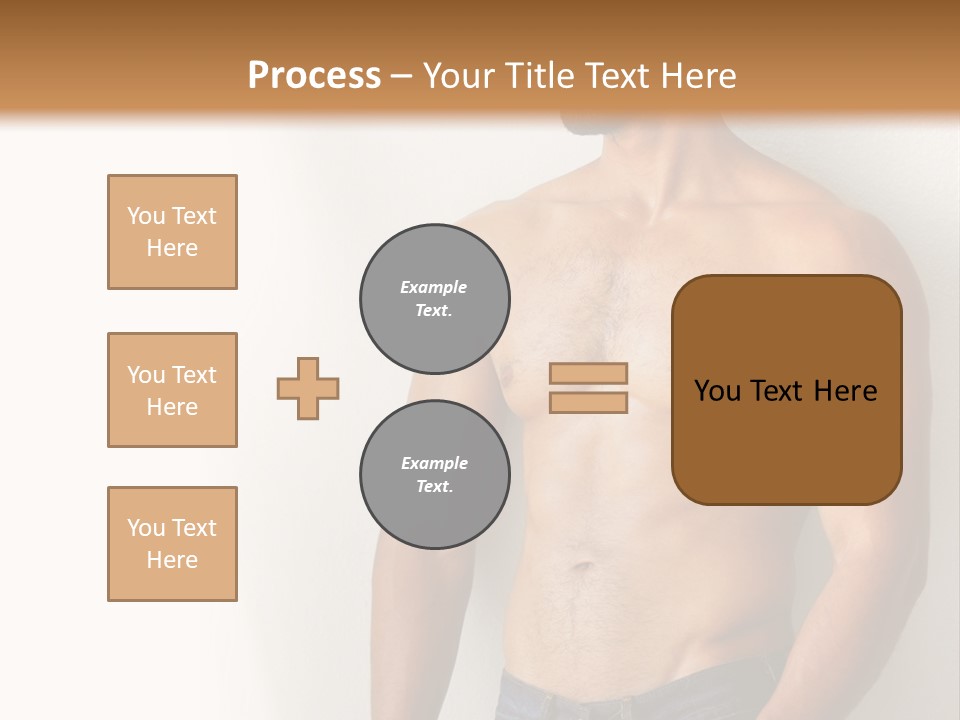 Romantic Muscle Alone PowerPoint Template