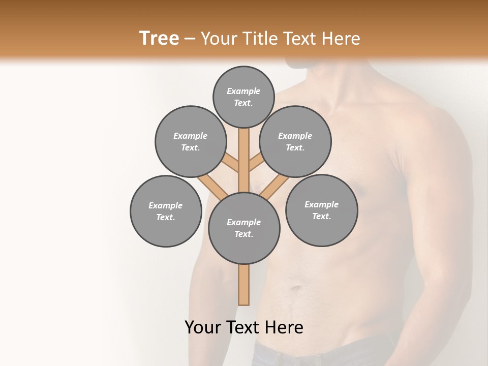 Romantic Muscle Alone PowerPoint Template