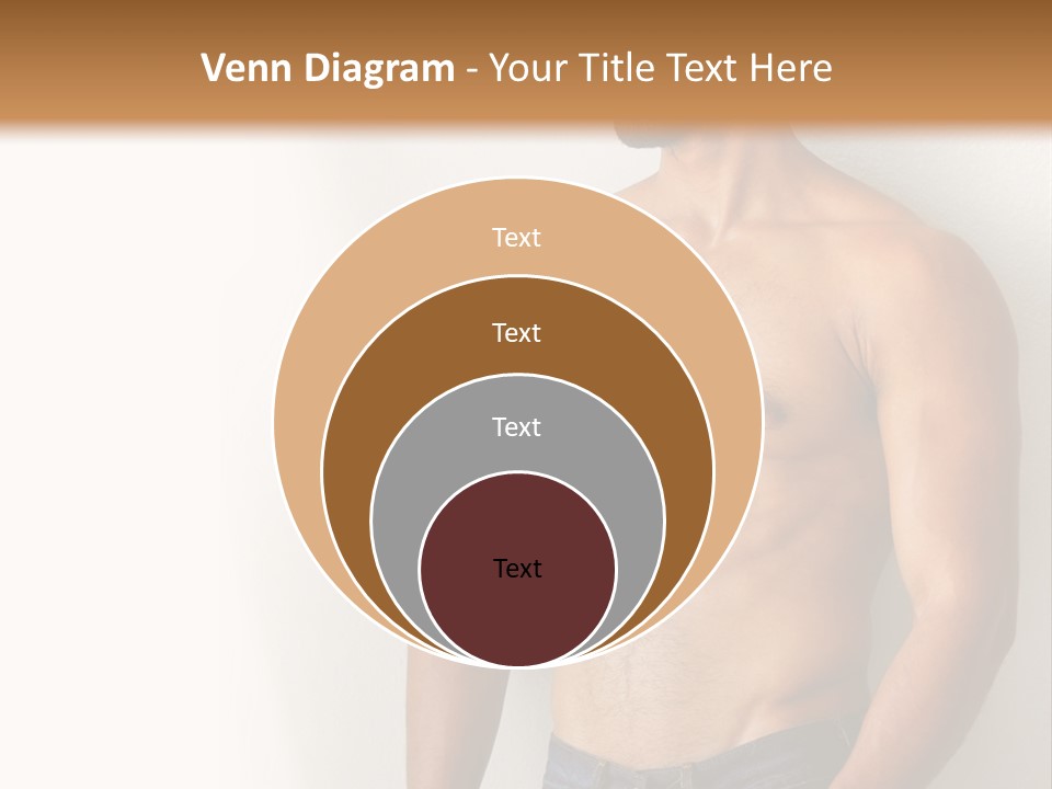 Romantic Muscle Alone PowerPoint Template