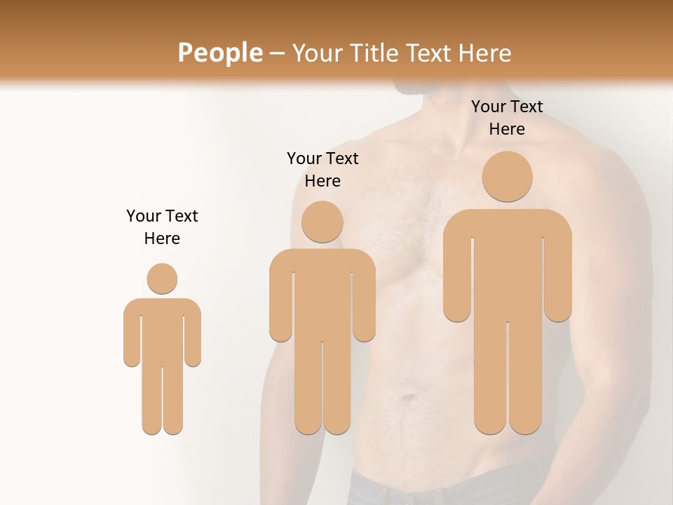 Romantic Muscle Alone PowerPoint Template