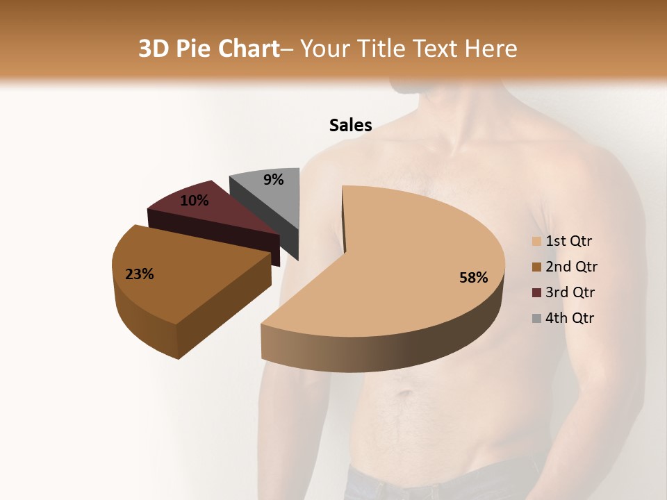 Romantic Muscle Alone PowerPoint Template