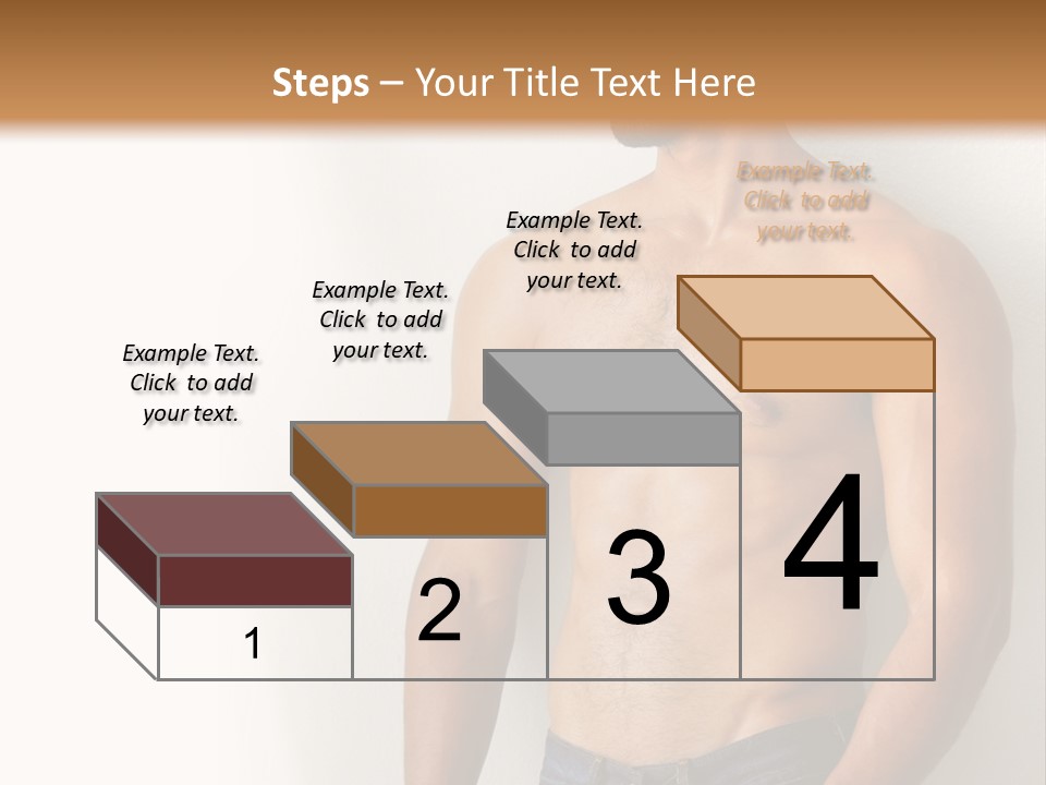 Romantic Muscle Alone PowerPoint Template