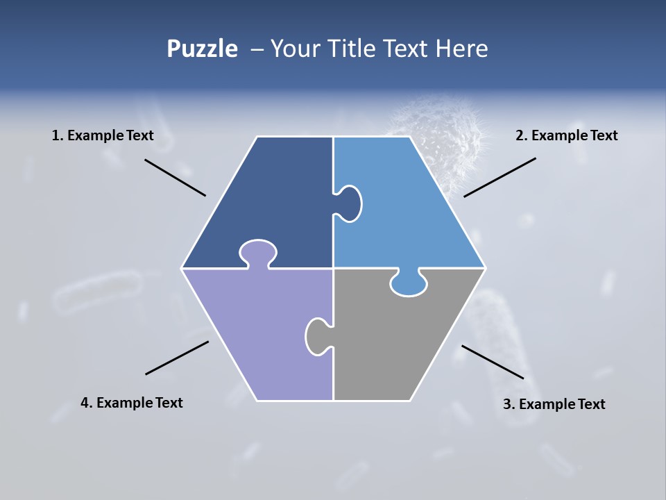 Epidemiology Bacillus Illustration PowerPoint Template