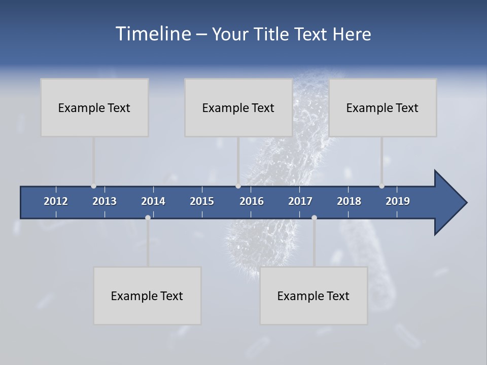 Epidemiology Bacillus Illustration PowerPoint Template