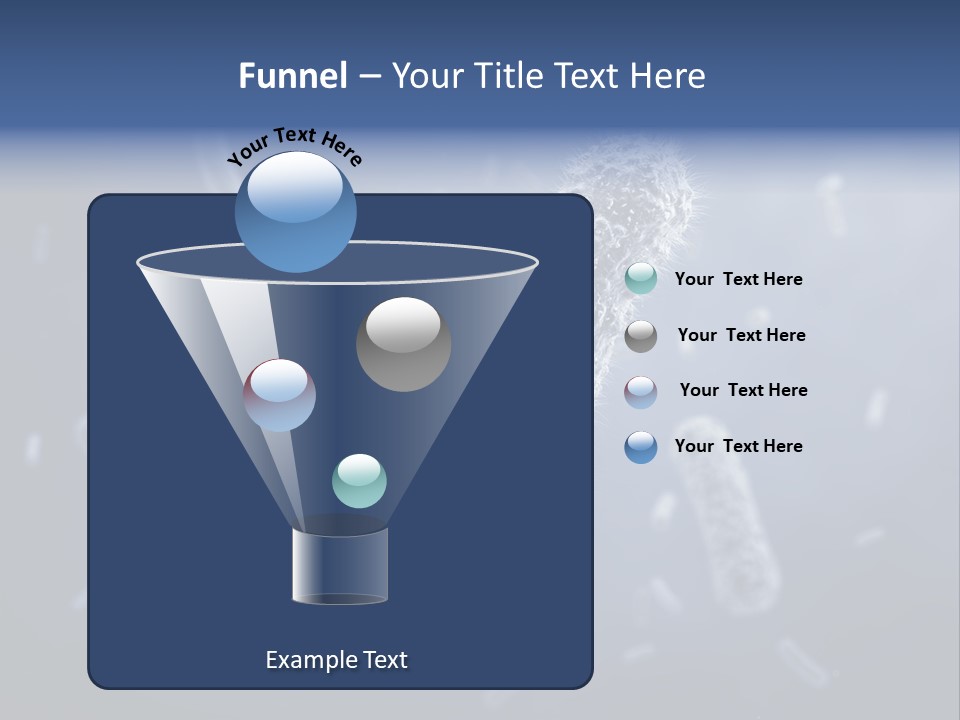 Epidemiology Bacillus Illustration PowerPoint Template