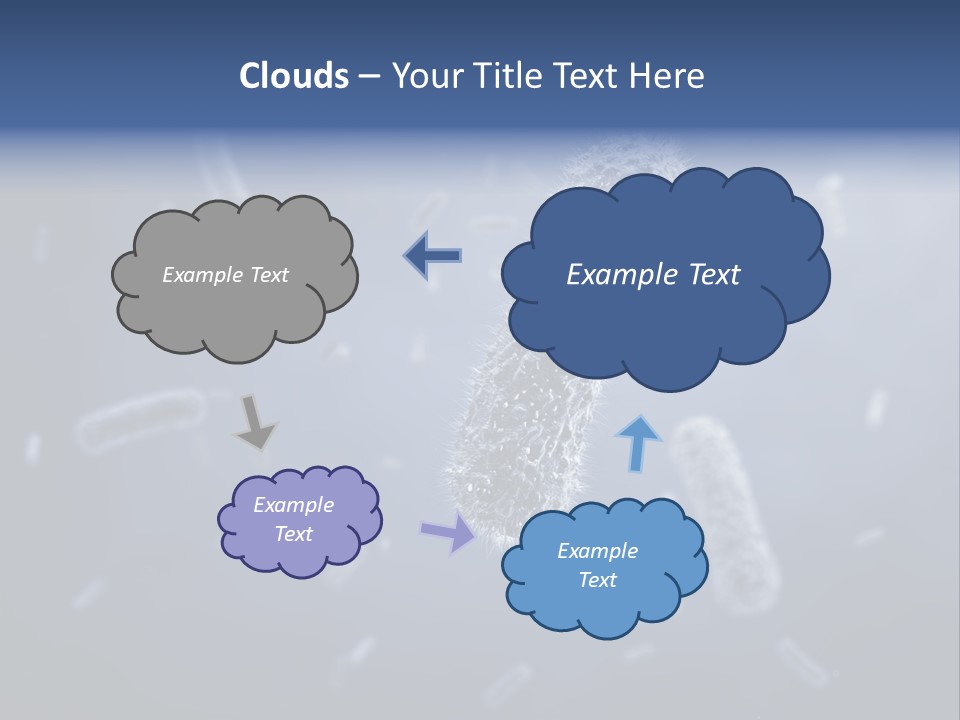 Epidemiology Bacillus Illustration PowerPoint Template