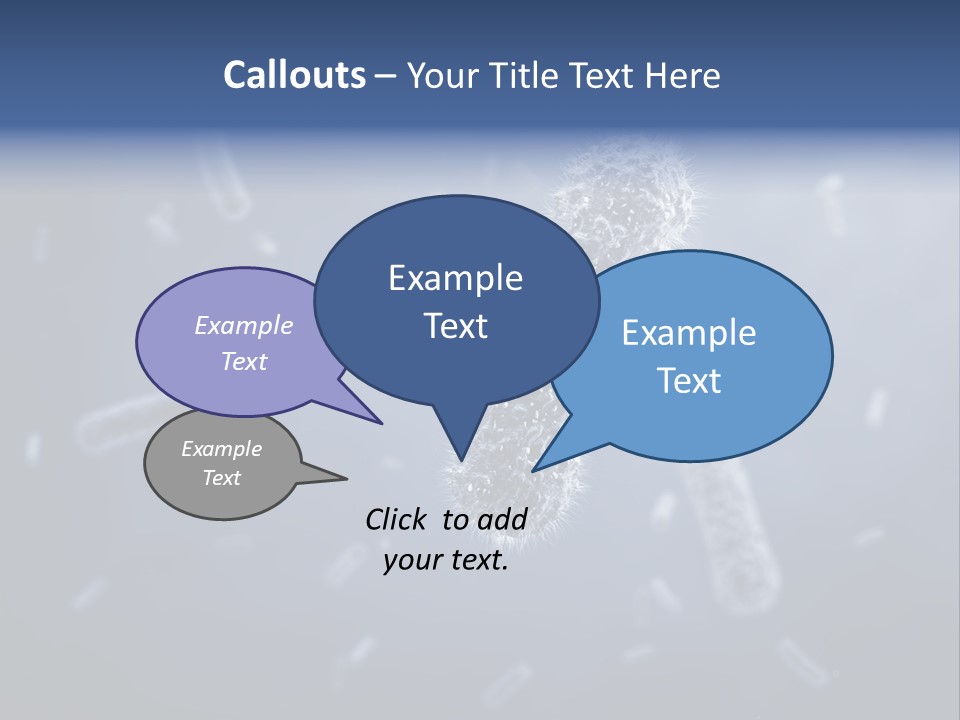 Epidemiology Bacillus Illustration PowerPoint Template