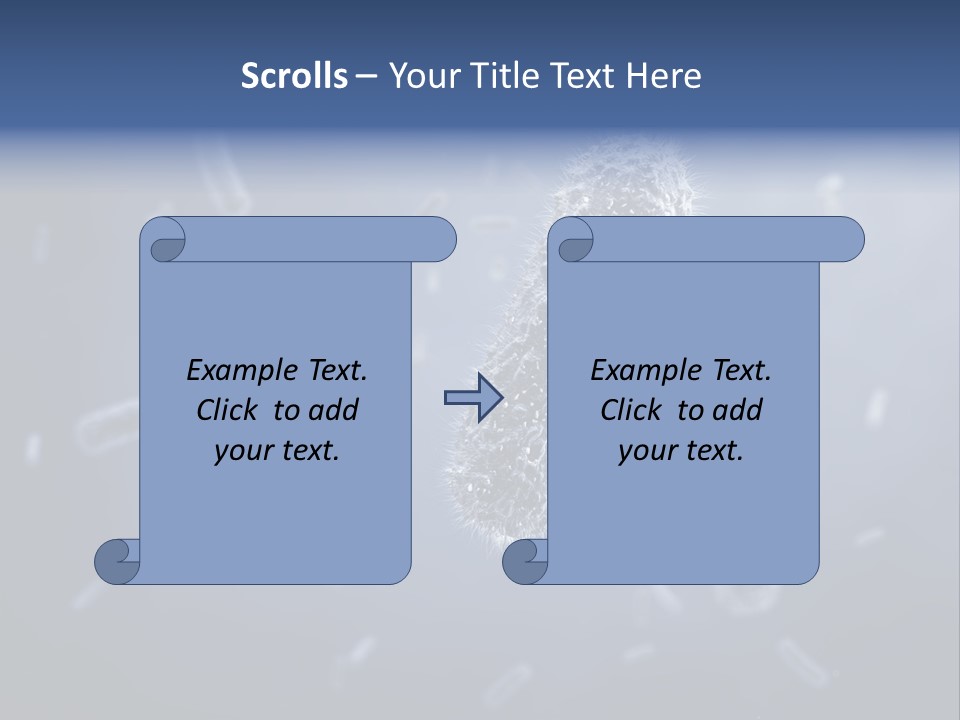 Epidemiology Bacillus Illustration PowerPoint Template