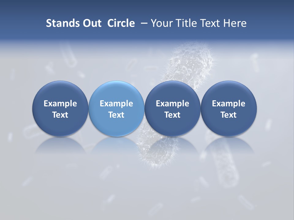Epidemiology Bacillus Illustration PowerPoint Template