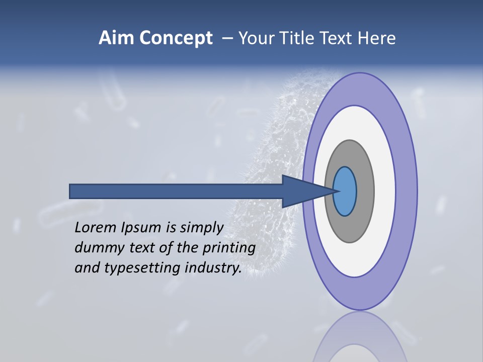 Epidemiology Bacillus Illustration PowerPoint Template