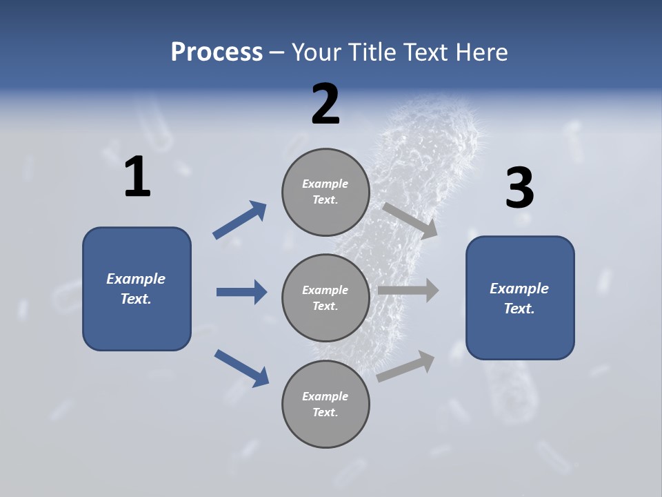 Epidemiology Bacillus Illustration PowerPoint Template