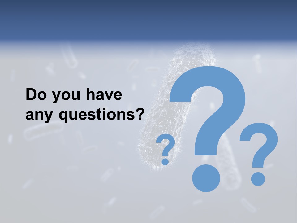 Epidemiology Bacillus Illustration PowerPoint Template