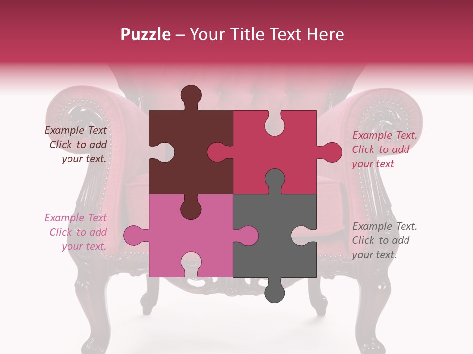 White Decoration Copy PowerPoint Template