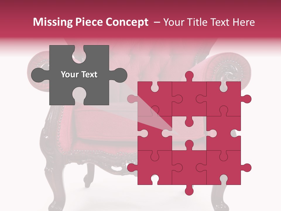 White Decoration Copy PowerPoint Template