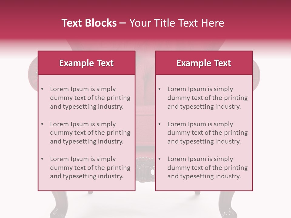 White Decoration Copy PowerPoint Template