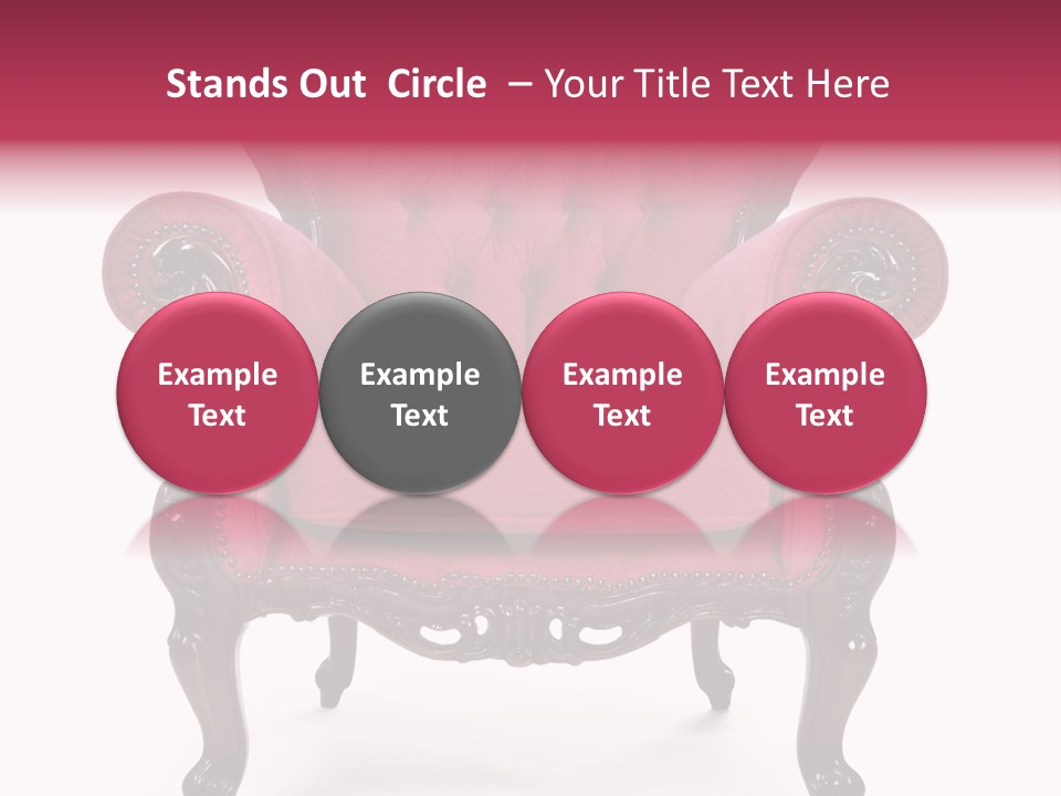 White Decoration Copy PowerPoint Template