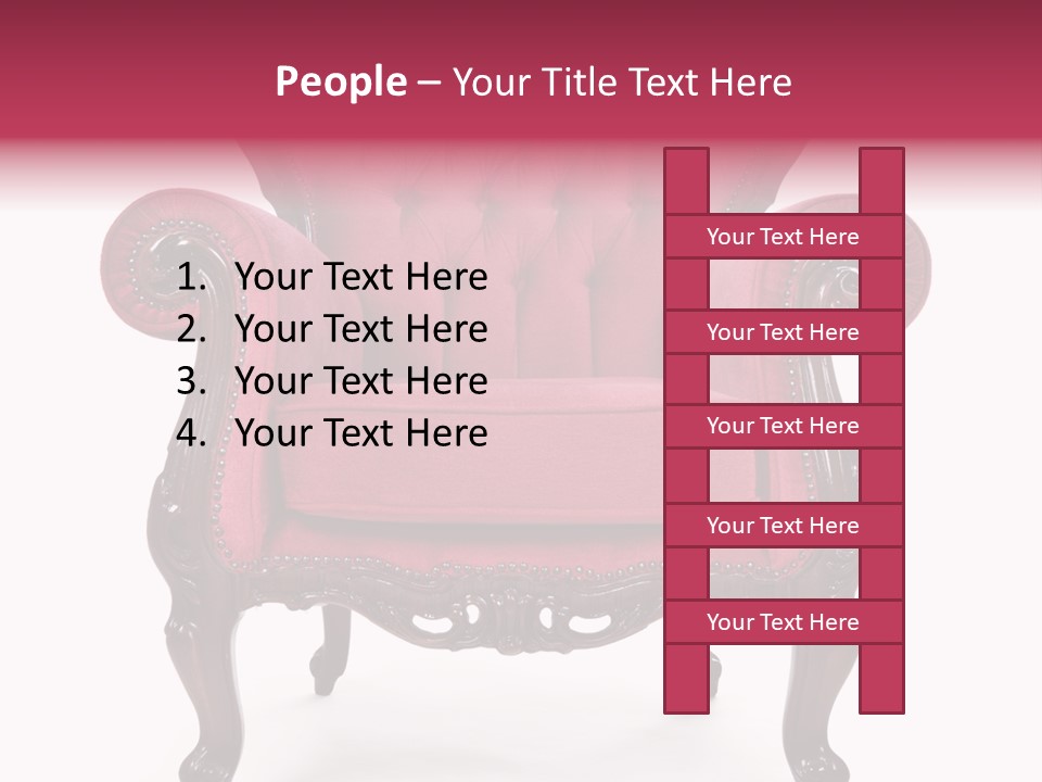 White Decoration Copy PowerPoint Template