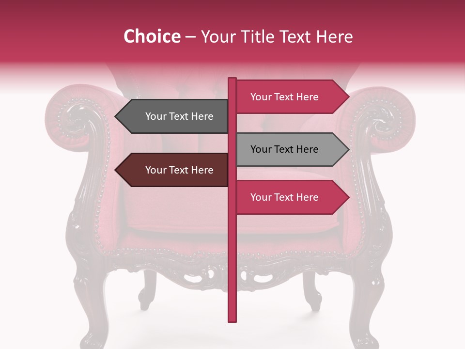 White Decoration Copy PowerPoint Template