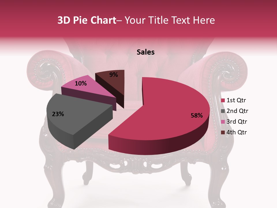 White Decoration Copy PowerPoint Template