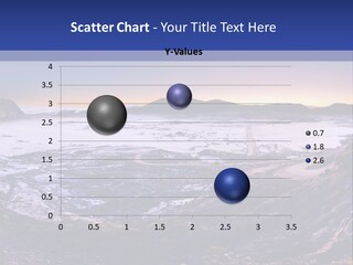 Desert Road Cold PowerPoint Template