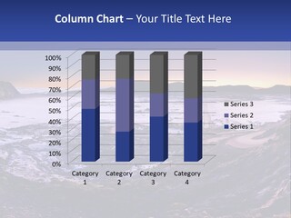 Desert Road Cold PowerPoint Template