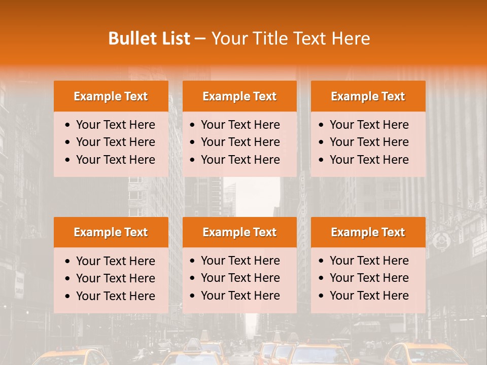 Sky Architecture City PowerPoint Template