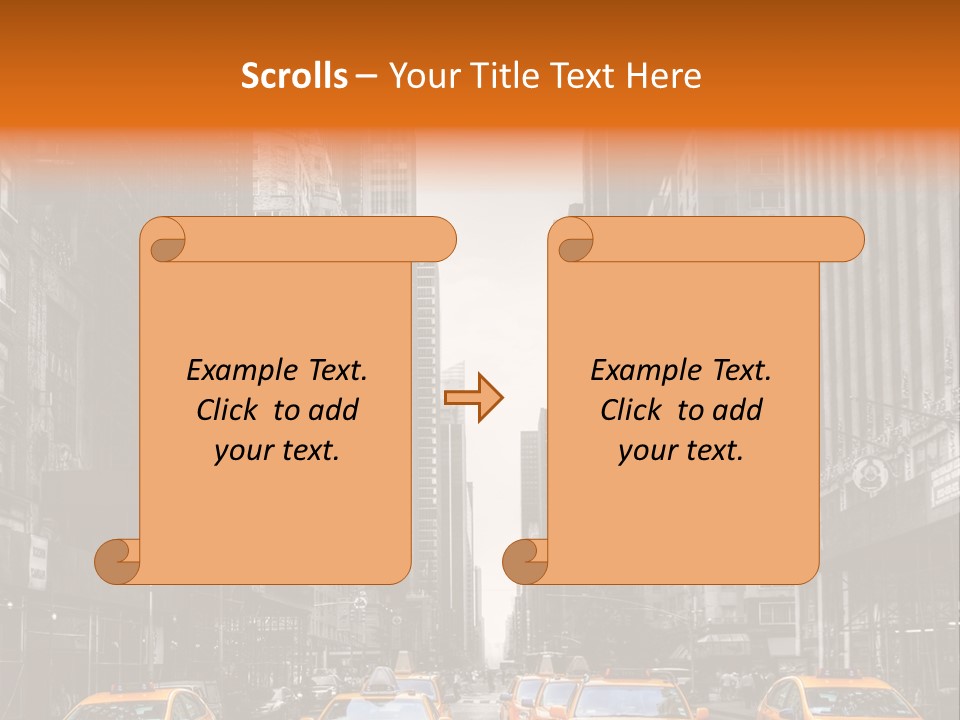 Sky Architecture City PowerPoint Template