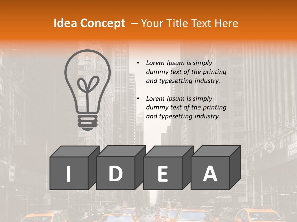 Sky Architecture City PowerPoint Template