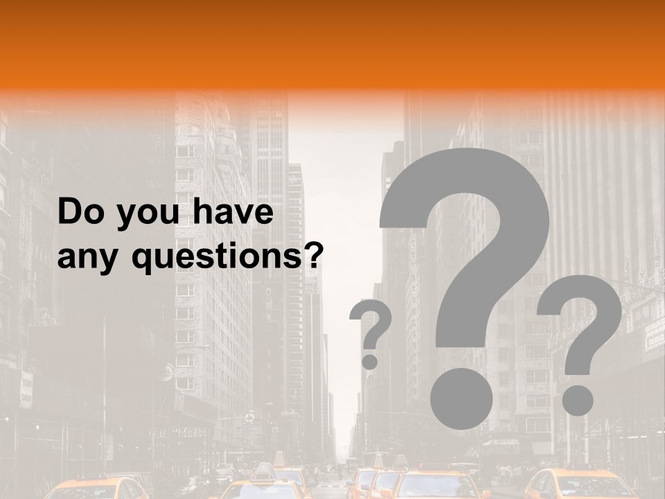 Sky Architecture City PowerPoint Template