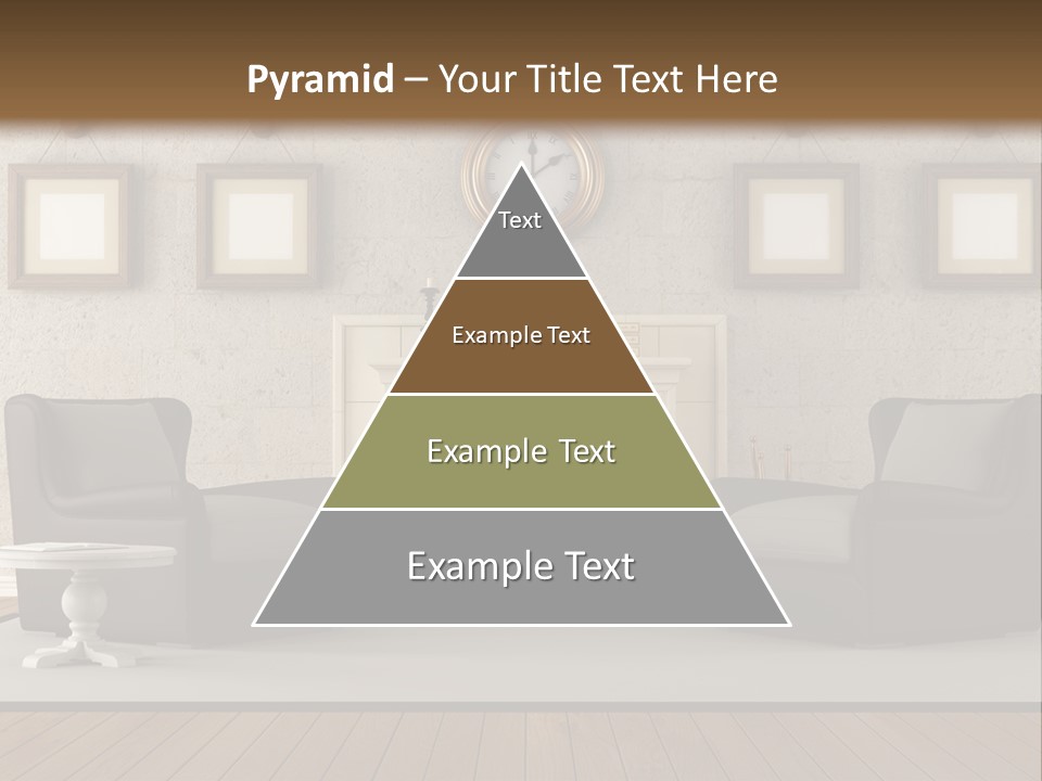 Livingroom Style Flame PowerPoint Template