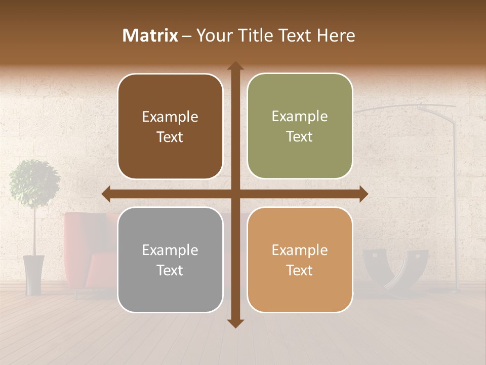 Stone Style Wooden PowerPoint Template