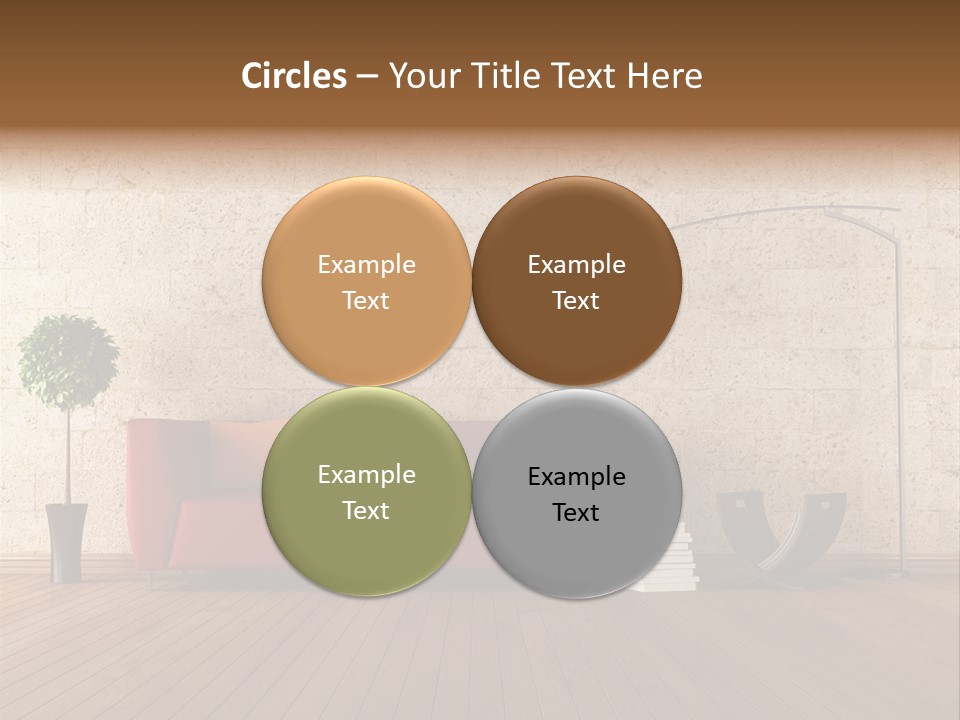 Stone Style Wooden PowerPoint Template