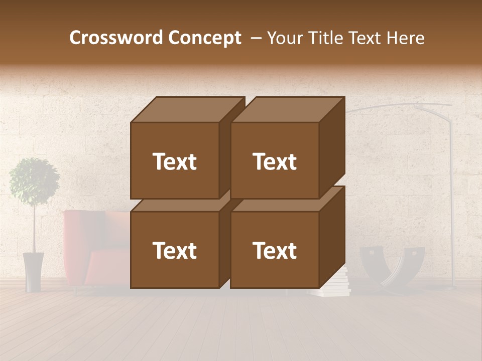 Stone Style Wooden PowerPoint Template