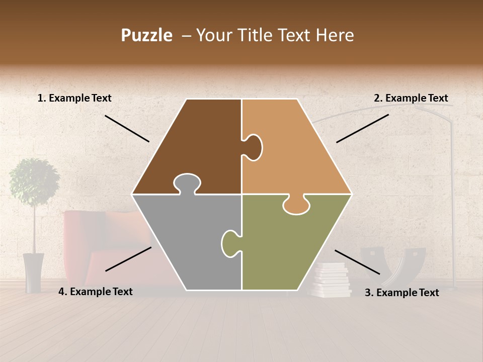 Stone Style Wooden PowerPoint Template