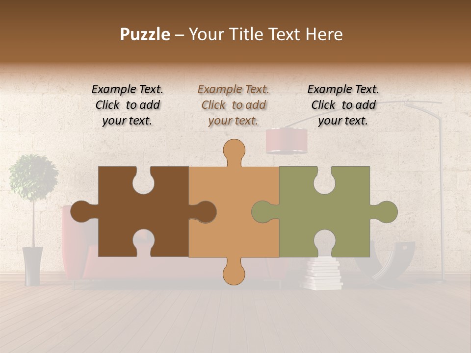 Stone Style Wooden PowerPoint Template