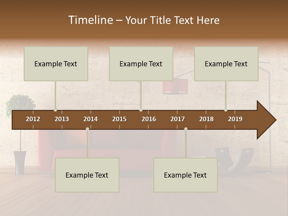 Stone Style Wooden PowerPoint Template